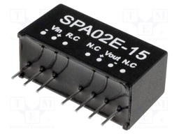 Converter: DC/DC; 1.8W; Uin: 4.5÷9V; 15VDC; Iout: 133.33mA; SIP; 4.8g