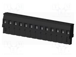 Connector: pluggable terminal block; plug; female; angled 90°
