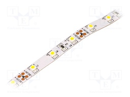 LED tape; white warm; LED/m: 60; SMD; 3528; 12V; W: 8mm; 120°; D: 2mm
