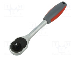Wrench: rattle; 1/2"; with switch; 250mm; Teeth: 24