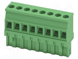 PCB connector, nominal cross section: 2.5 mm?, color: green,