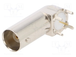 BNC LOW PROFILE ELBOW SOCKET 50 OHMS