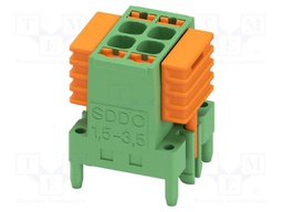 PCB direct plug, nominal cross section: 1.5 mm?, color: gree
