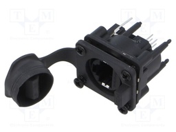 Connector: RJ45; socket; THT; 19.8x24mm; 8p8c; Cat: 5e