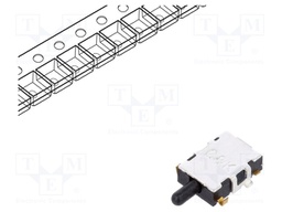 Switch: detecting; Pos: 2; SPST-NO; 0.1A/12VDC; Leads: for PCB