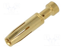 Heavy Duty Connector Contact, CC Series, Socket, 16 AWG, Crimp, 16 A