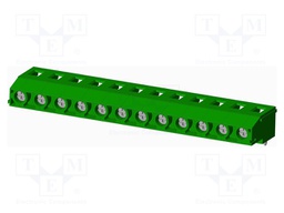Connector: PCB terminal block; terminal; Plating: tinned; on PCBs