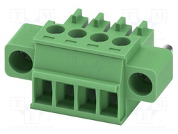 PCB connector, nominal cross section: 1.5 mm?, color: green,