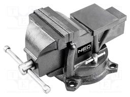 Vice; 100mm; with anvil; metalworks