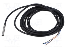 Sensor: inductive; OUT: NPN / NO; 0÷0.84mm; 10÷30VDC; Ø4; IP67