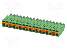 PCB connector, nominal cross section: 1.5 mm?, color: green,