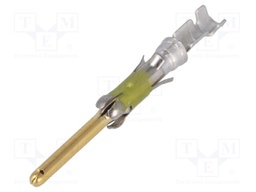 Contact; male; 0.2÷0.6mm2; 24AWG÷20AWG; Type III+; gold-plated