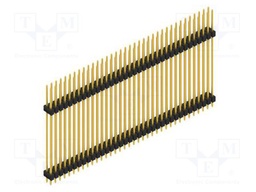 Connector: pin strips; pin header; male; PIN: 72; 2.54mm; THT; 2x36