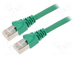 Patch cord; S/FTP; Cat: 6a; RJ45 plug,both sides; stranded; Cu; 20m