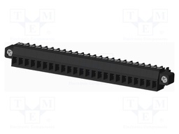 Connector: pluggable terminal block; plug; female; straight; 300V