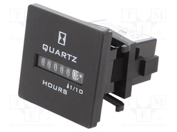 Counter: electromechanical; mechanical indicator; working time