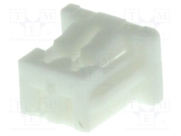 Plug; wire-board; female; PicoBlade; 1.25mm; PIN: 2; w/o contacts