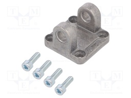 Rear clevis; 125mm; Kit: mounting screws x4