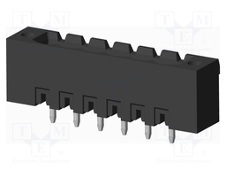 Connector: pluggable terminal block; socket; male; on PCBs