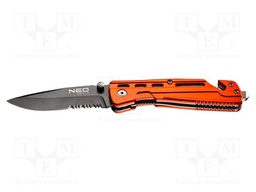 Knife; 200mm; locked blade; folding