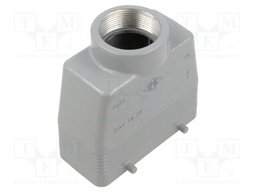 Enclosure: for HDC connectors; C-TYPE; size 77.27; high; PG29
