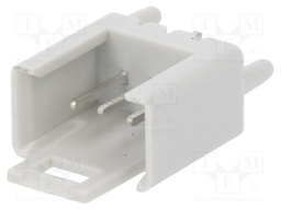 Socket; IDC; male; PIN: 3; straight; THT; tinned; 2.54mm; Layout: 1x3