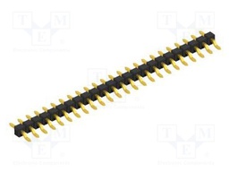 Connector: pin strips; pin header; male; PIN: 24; 2.54mm; SMT; 1x24