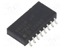 Resistor network: Y; 220Ω; SMD; SOM-16; No.of resistors: 8; 1.28W