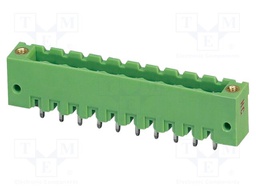 PCB headers, nominal cross section: 2.5 mm?, color: green, n