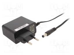 Power supply: switched-mode; constant voltage; 5VDC; 2A; 10W; plug