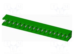 Connector: pluggable terminal block; socket; male; angled 90°