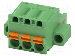 PCB connector, nominal cross section: 2.5 mm?, color: green,
