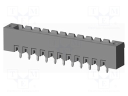 Connector: pluggable terminal block; socket; male; on PCBs