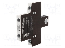 Auxiliary contacts; Leads: screw terminals; Contacts: NC + NO