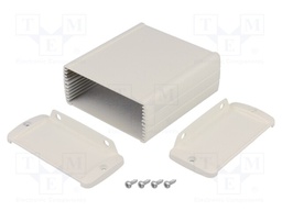 Enclosure: multipurpose; with fixing lugs; TEKAM; X: 85mm; Y: 100mm