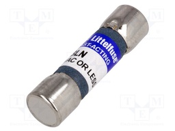 Fuse: fuse; quick blow; 15A; 250VAC; 10,3x38mm