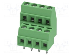 PCB terminal block, nominal current: 8 A, rated voltage (III
