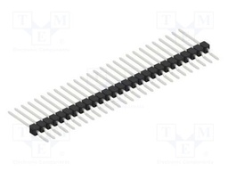 Connector: pin strips; pin header; male; PIN: 27; 2.54mm; SMT; 1x27