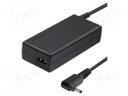 Power supply: switched-mode; 19VDC; 2.37A; Out: 4,0/1,35; 45W