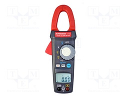 AC/DC digital clamp meter; LCD 3,75 digit (6000); I DC: 60÷600A