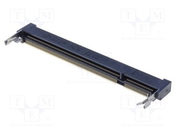 Connector: DDR2; horizontal; SMT; PIN: 200; 5.2mm; 1.8V