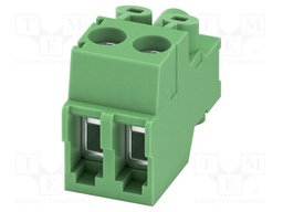 PCB connector, nominal cross section: 1.5 mm?, color: green,