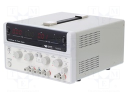 Power supply: laboratory; 0÷30VDC; 0÷6A; 0÷60VDC; 0÷3A; 0.1÷5VDC