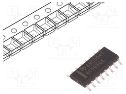 IC: peripheral circuit; 8bit,shift register; SMD; SO16; -40÷125°C