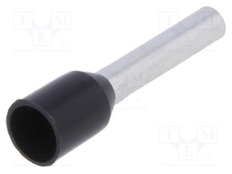 Bootlace ferrule; insulated; copper; 1.25÷1.5mm2; 10mm; tinned