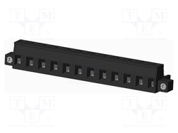Connector: pluggable terminal block; plug; female; straight; 300V