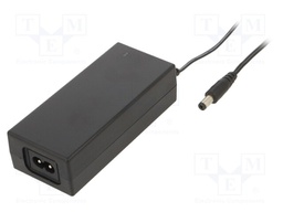 Power supply: switched-mode; 12VDC; 5A; Out: 5,5/2,1; 60W; desktop
