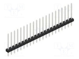 Connector: pin strips; pin header; male; PIN: 21; 2mm; THT; 1x21