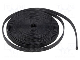 Polyester braid; ØBraid : 8÷16mm; polyester; black; L: 10m; reel