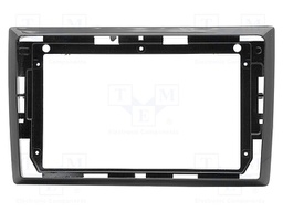 Radio frame; VW; black; 9"